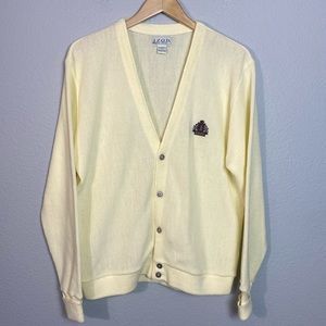 Vintage‎ Izod Men's Cardigan Sweater
